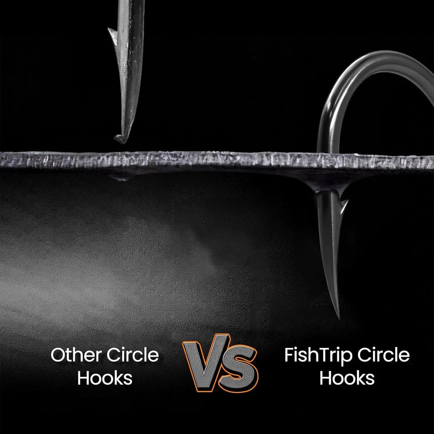 50/100 Pack Octopus Fishing HooksOffset Beak Circle Hooks for Fish Hooks Saltwater
